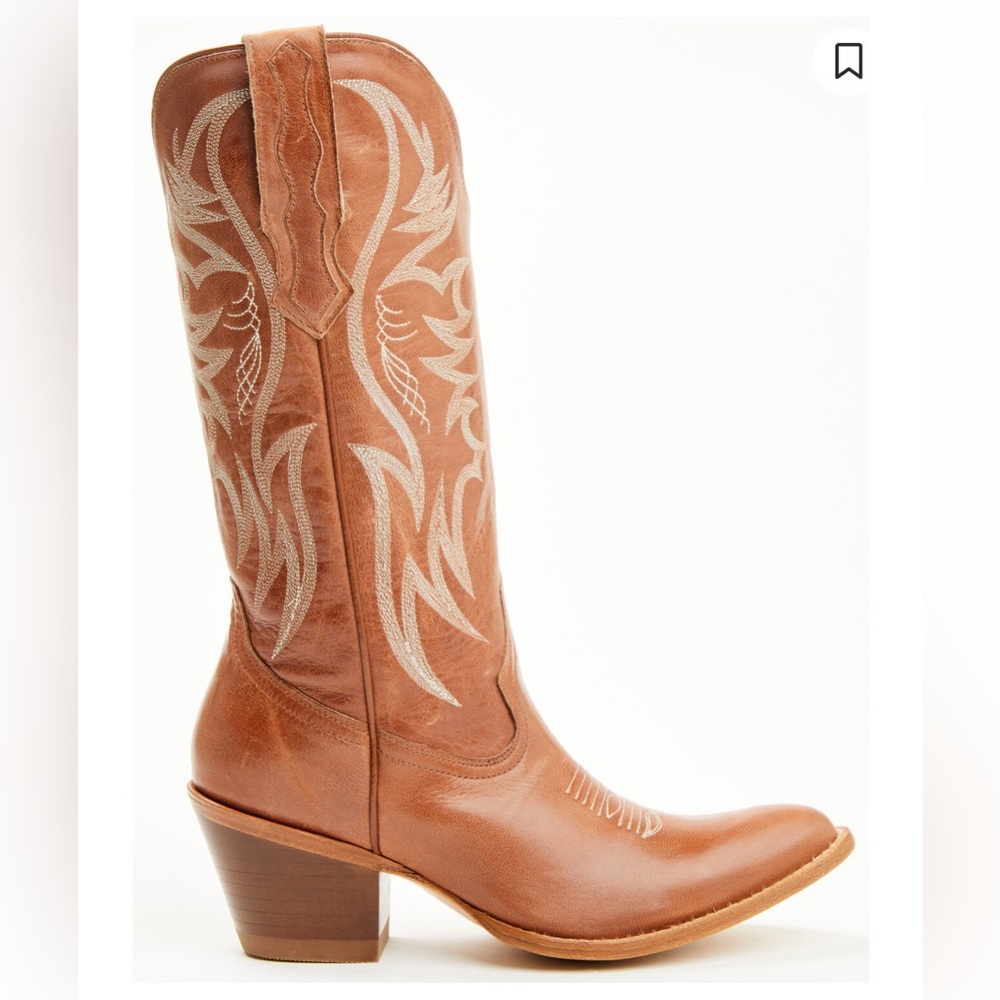IDYLLWIND WOMEN'S CHARMED LIFE WESTERN BOOTS - ROUND TOE Brown Western Leather - Picture 2 of 11